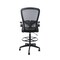 Boss Office Products Deluxe Drafting Chair, Black Frame, Black Mesh and Fabric with Flip Arms B16366BK-BK - alternate 5